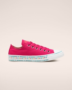 Converse Empowered By Her Chuck Taylor All Star Női Rövidszárú Rózsaszín/Fehér/Türkiz | DCUARWT-HU